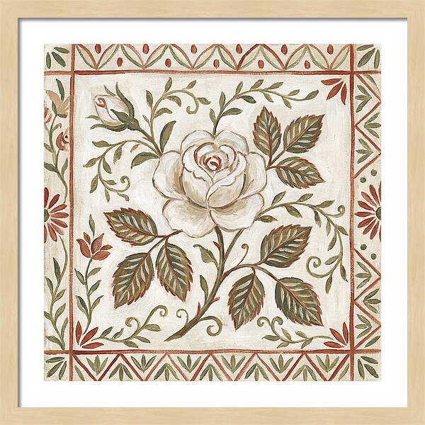 White Rose Folk Art