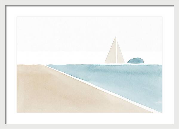 White Sand Beach Serenity
