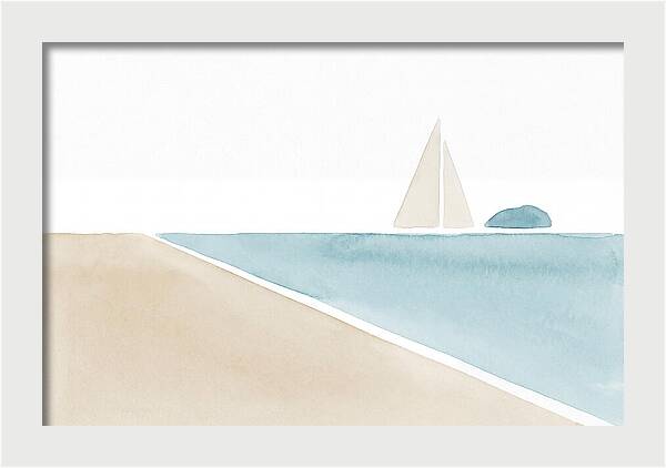 White Sand Beach Serenity