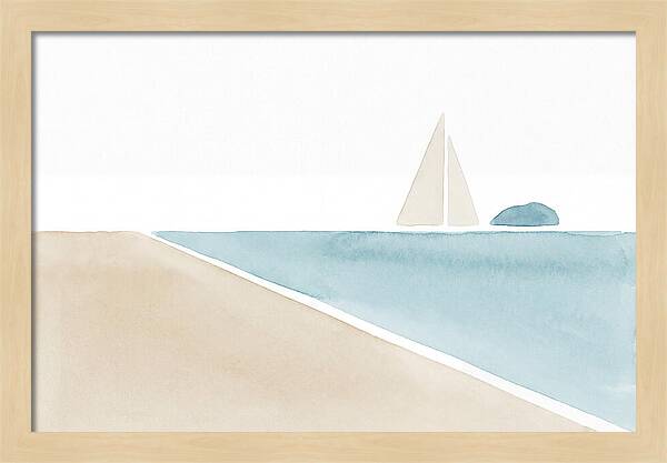 White Sand Beach Serenity