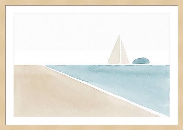 White Sand Beach Serenity