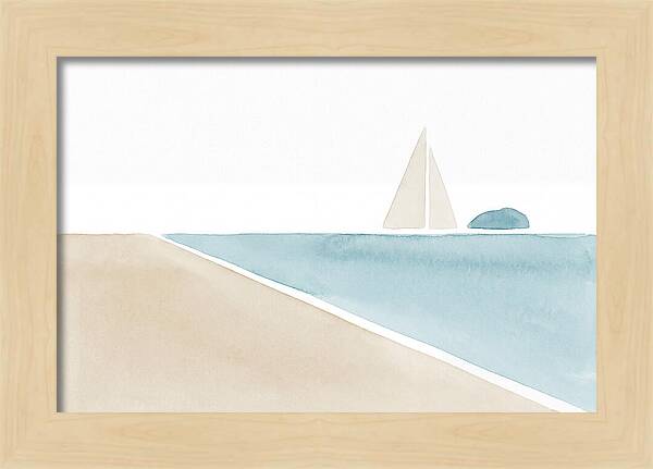 White Sand Beach Serenity