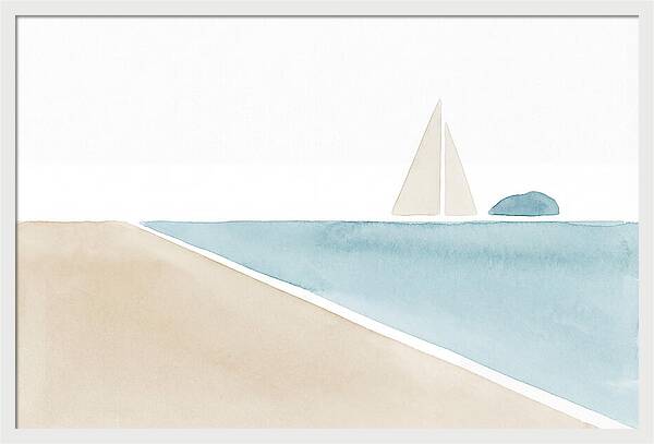 White Sand Beach Serenity