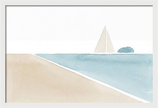 White Sand Beach Serenity