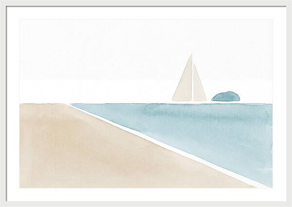 White Sand Beach Serenity