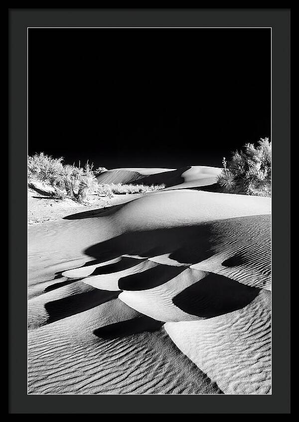 White Sands At Golden Hour