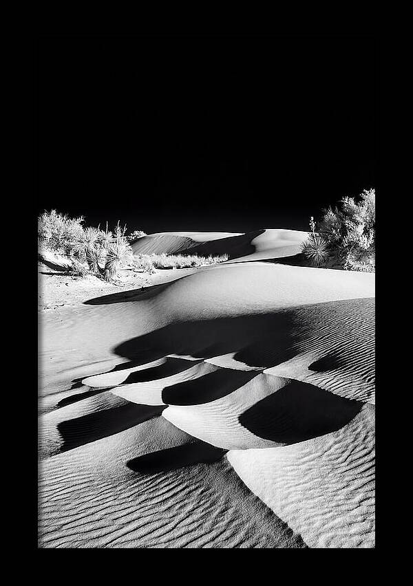 White Sands At Golden Hour