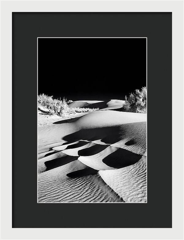 White Sands At Golden Hour