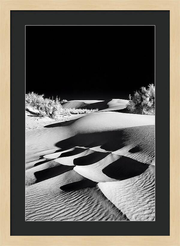White Sands At Golden Hour