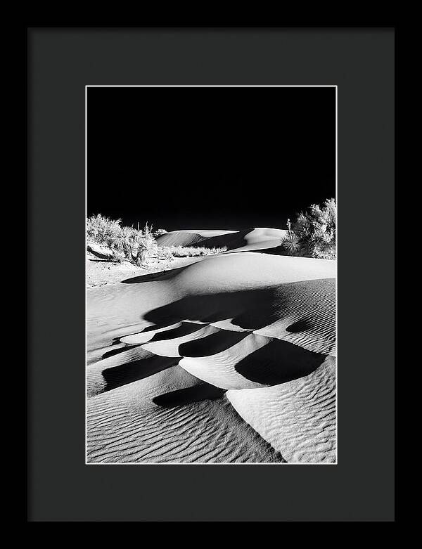 White Sands At Golden Hour