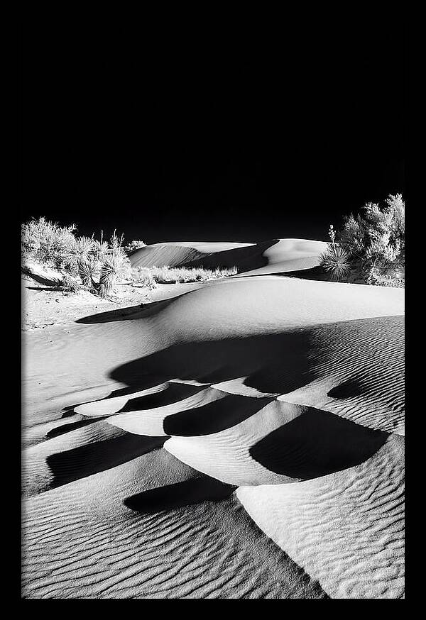 White Sands At Golden Hour