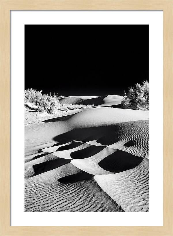White Sands At Golden Hour