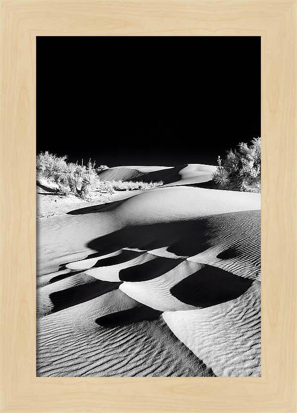 White Sands At Golden Hour