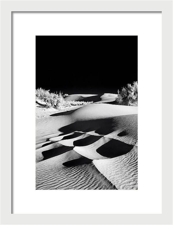 White Sands At Golden Hour