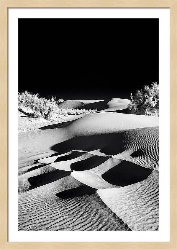 White Sands At Golden Hour
