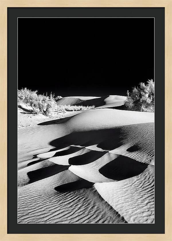 White Sands At Golden Hour