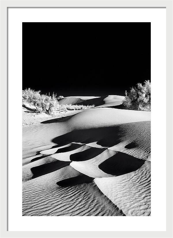 White Sands At Golden Hour