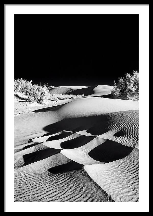 White Sands At Golden Hour