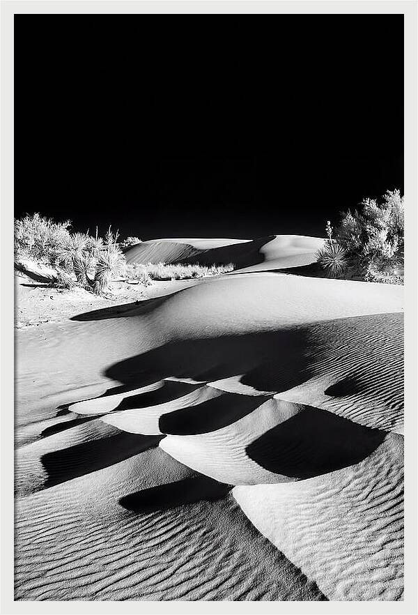 White Sands At Golden Hour