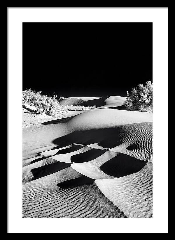 White Sands At Golden Hour