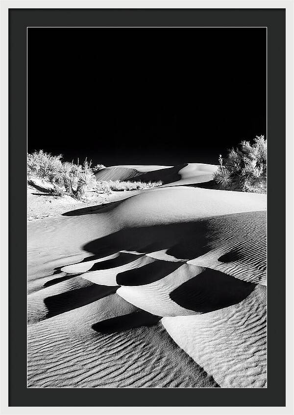White Sands At Golden Hour
