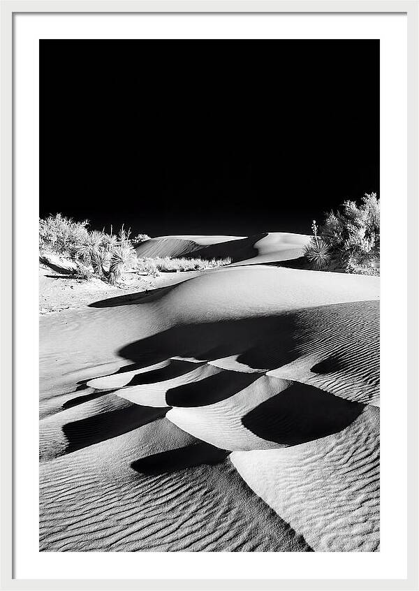 White Sands At Golden Hour