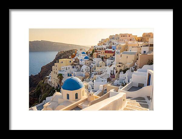 Whitewashed Hilltop Village
