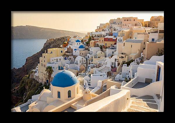 Whitewashed Hilltop Village