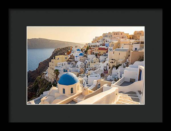 Whitewashed Hilltop Village