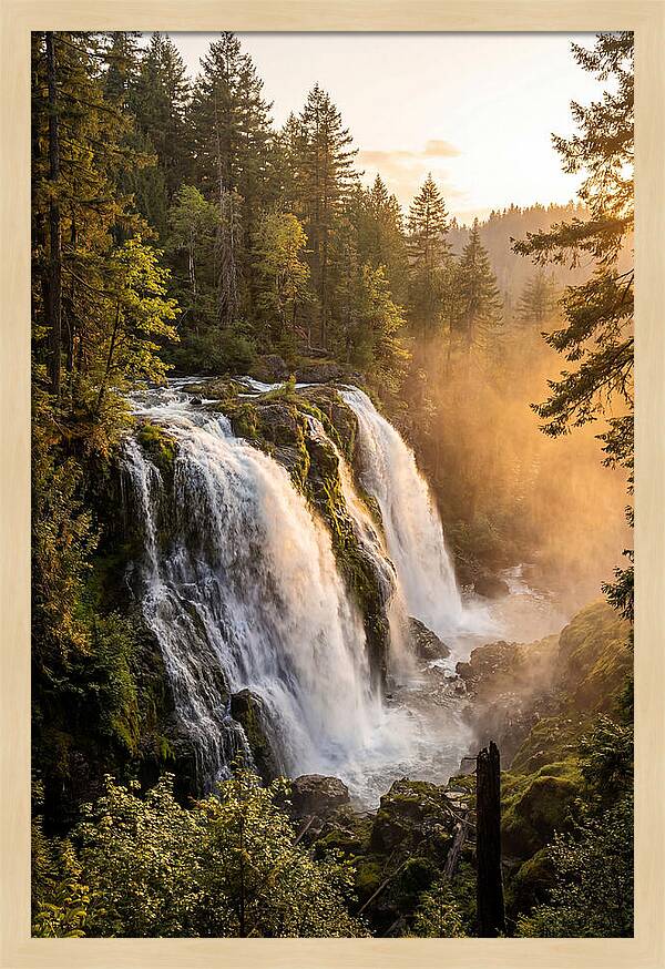 Whitewater Falls Cascade