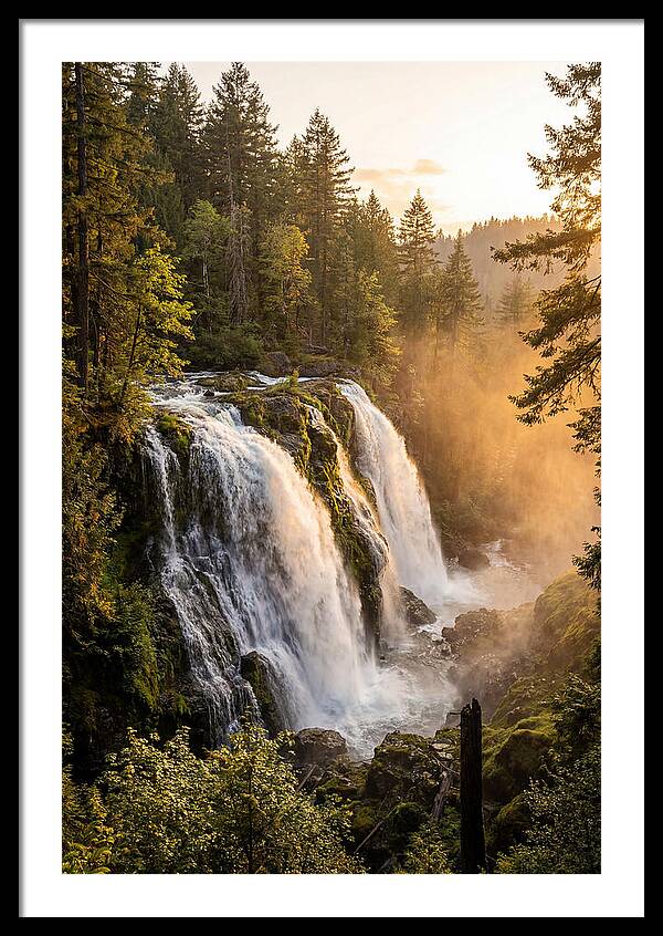 Whitewater Falls Cascade