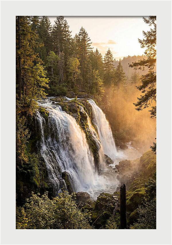 Whitewater Falls Cascade