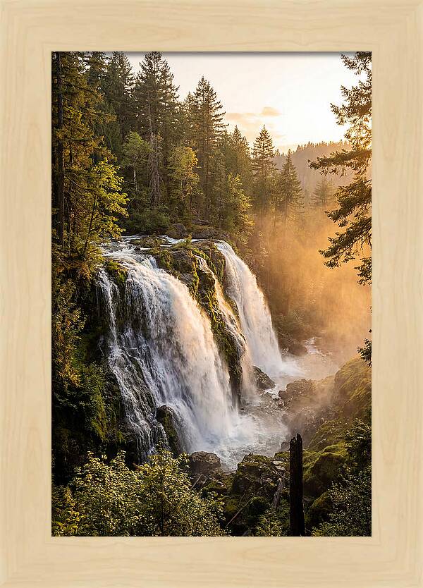 Whitewater Falls Cascade