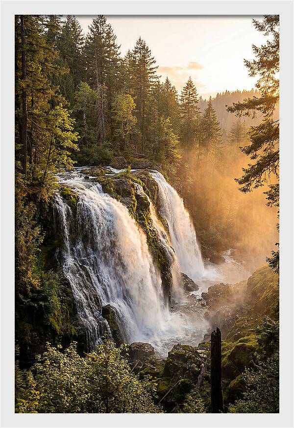 Whitewater Falls Cascade
