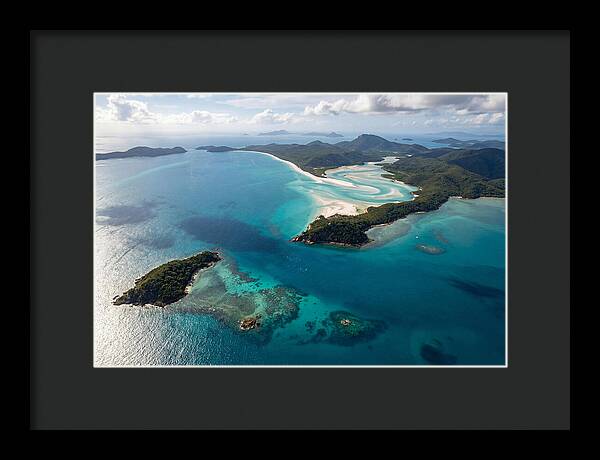 Whitsunday Islands Aerial View