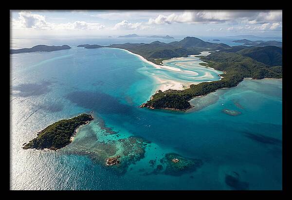 Whitsunday Islands Aerial View