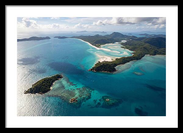 Whitsunday Islands Aerial View