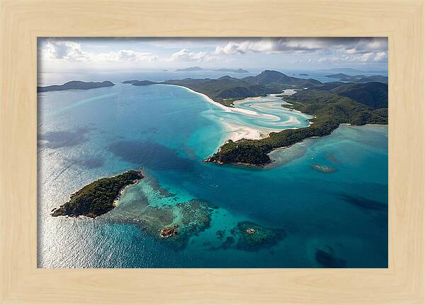 Whitsunday Islands Aerial View