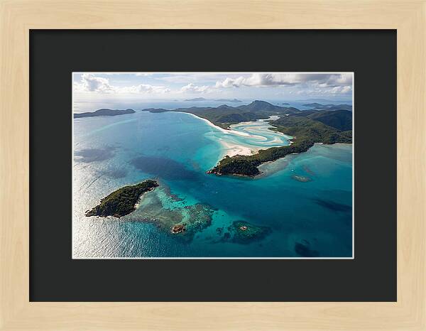 Whitsunday Islands Aerial View