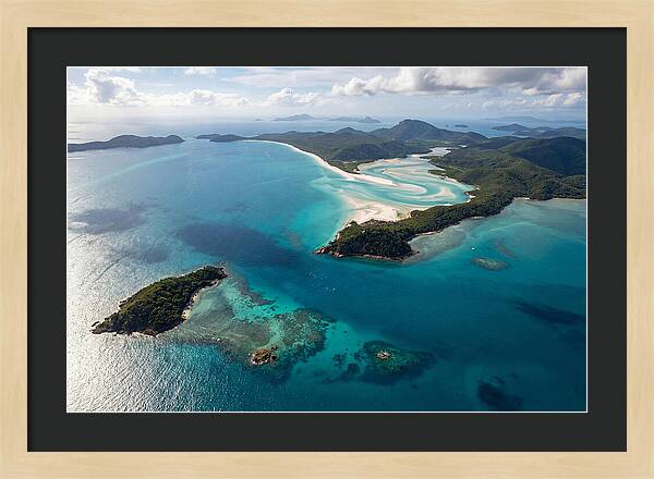 Whitsunday Islands Aerial View