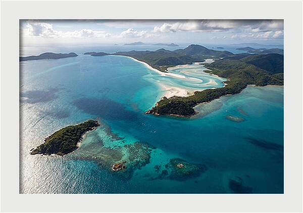 Whitsunday Islands Aerial View