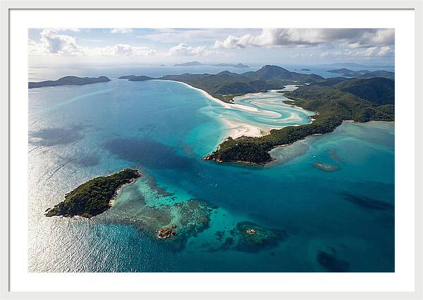 Whitsunday Islands Aerial View