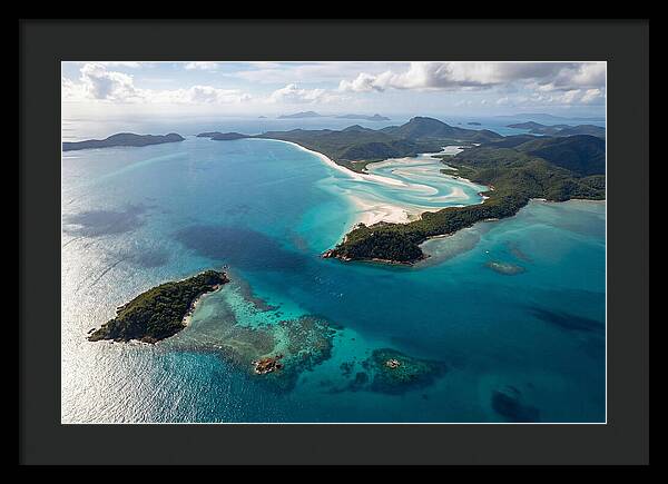 Whitsunday Islands Aerial View