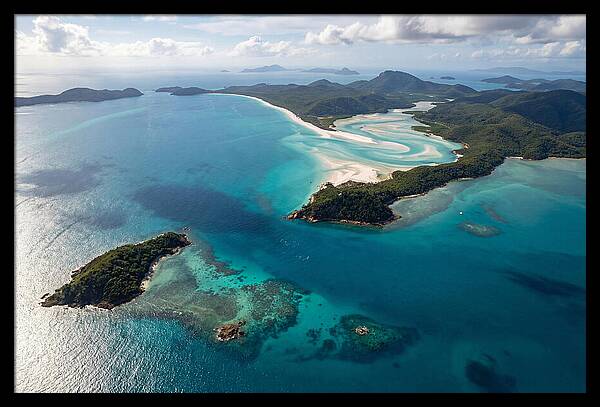 Whitsunday Islands Aerial View