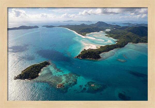 Whitsunday Islands Aerial View