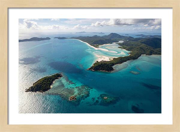 Whitsunday Islands Aerial View