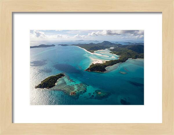 Whitsunday Islands Aerial View