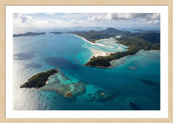 Whitsunday Islands Aerial View