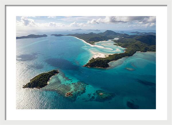 Whitsunday Islands Aerial View