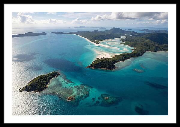 Whitsunday Islands Aerial View